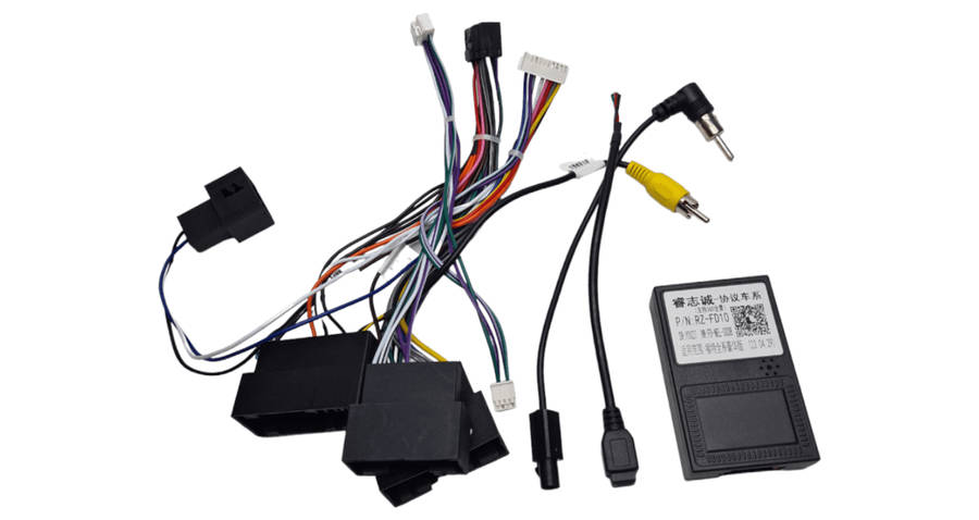 Ford Ranger T6 9" Trimplate 2012+ with SWC Canbus and Harness