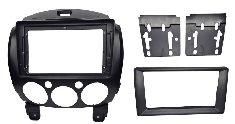 Mazda 2 9"with 7" Trimplate with SWC Harness