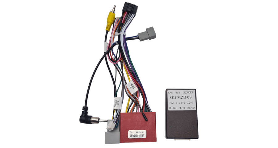 Mazda CX-9 10.1" with 7" Trimplate with SWC Canbus and Harness
