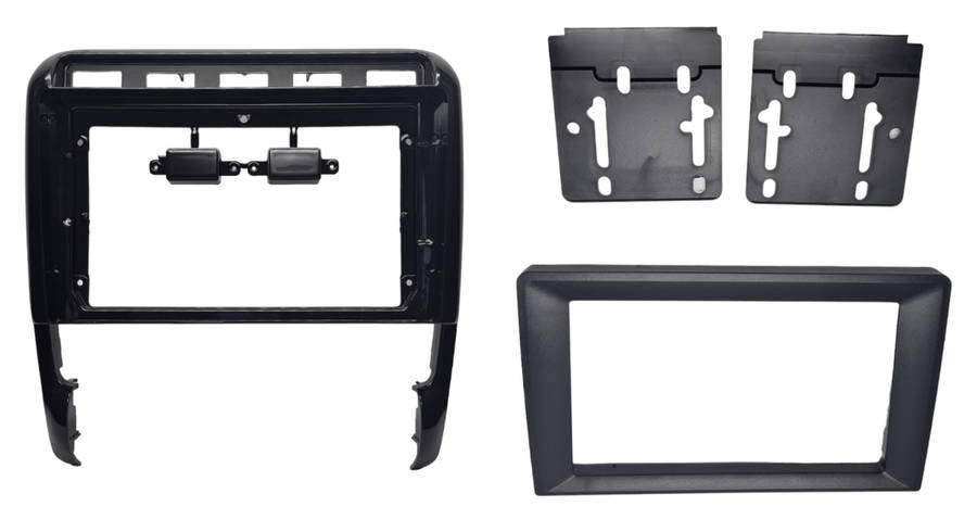 Porsche Cayenne 9" with 7" Trimplate 2009 with SWC Canbus and Harness