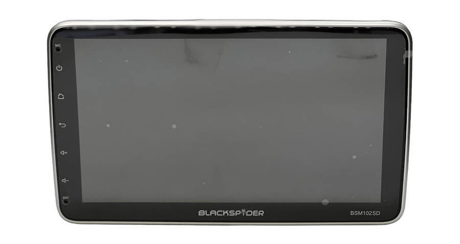 Blackspider BSM102SD 10.1" Wireless Apple CarPlay and Android Auto 1Din Rotate Radio