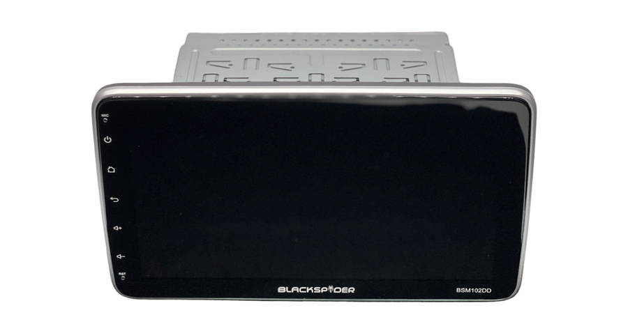 Blackspider Bsm102dd 10.1 Wireless Apple Carplay And Android Auto 2Din Rotate Radio