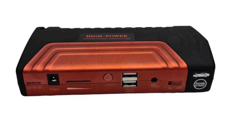 Emergency Light + Jump Start Power Supply with 2USB Port