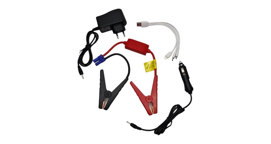 Emergency Light + Jump Start Power Supply with 2USB Port