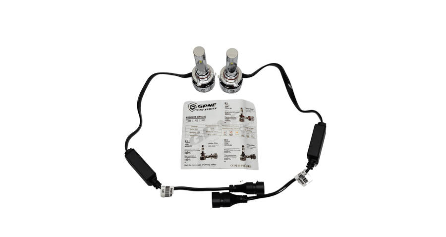 LED Globe R3 9006 GPNE (PAIR)