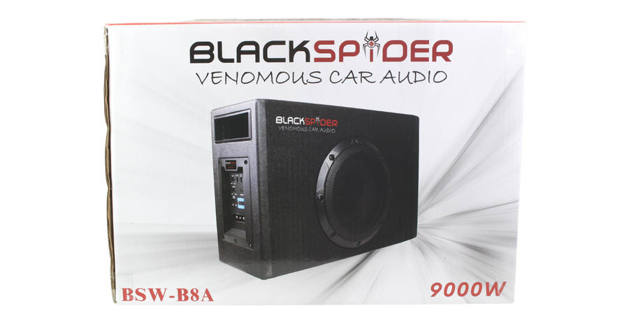 Blackspider Bsw-B8a 9000W Class D Ported Active Enclosure Subwoofer