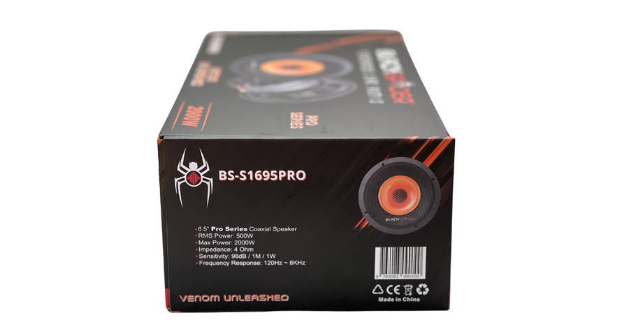 Blackspider Bs-S1695pro 6" 2000W Pro Speaker