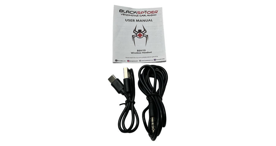 Blackspider Bsh10 Bluetooth Headphones With Rgb Lighting