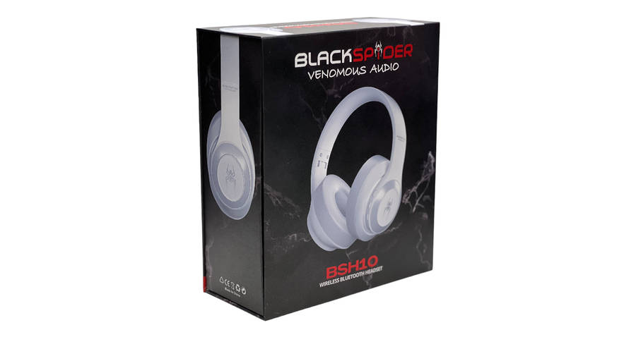 Blackspider Bsh10 Bluetooth Headphones With Rgb Lighting