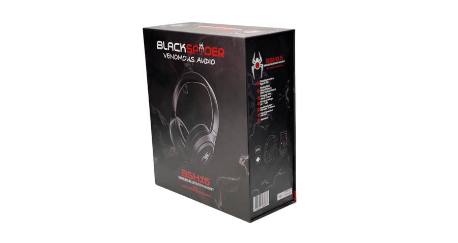 Blackspider Bsh15 Active Noise Cancelling Bluetooth Headphones
