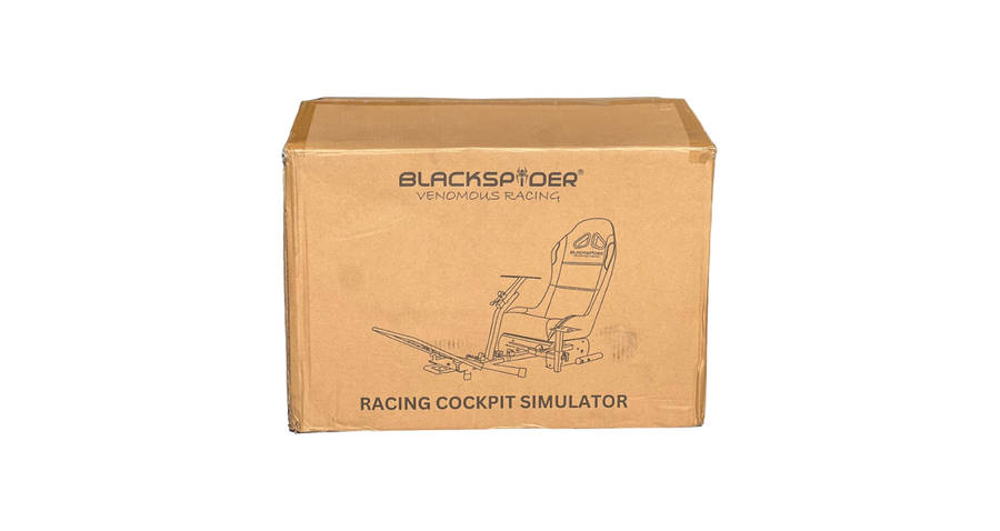 BlackSpider BSVR006 Racing Simulator Seat Red Black
