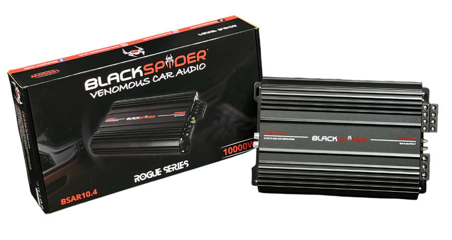 Blackspider Bsar10.4 Rogue Series 10000W 4 Channel Amplifier