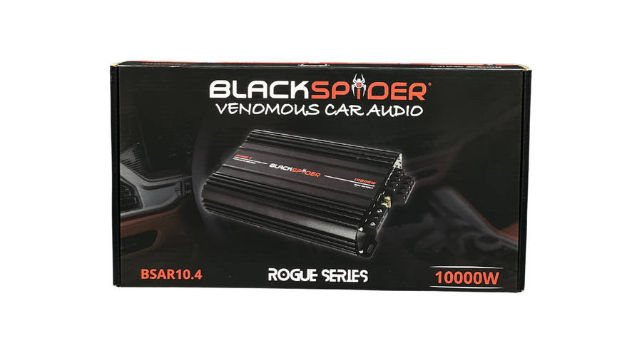 Blackspider Bsar10.4 Rogue Series 10000W 4 Channel Amplifier
