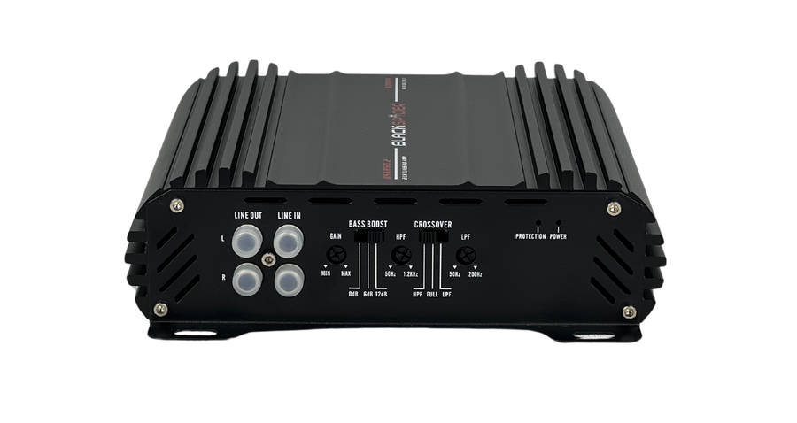 BlackSpider BSAR60.2 Rogue Series 6000W 2 Channel Amplifier