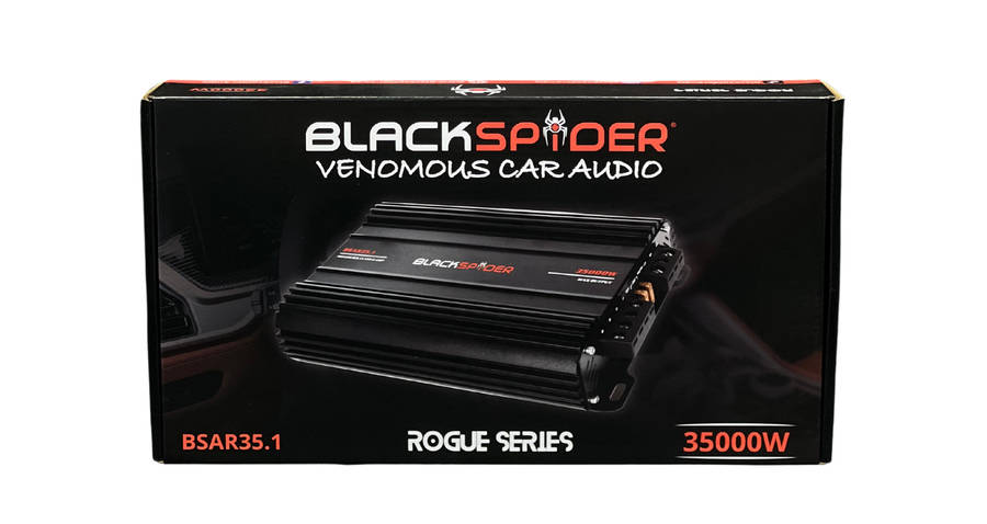 BlackSpider BSAR35.1 Rogue Series 35000W Monoblock Amplifier