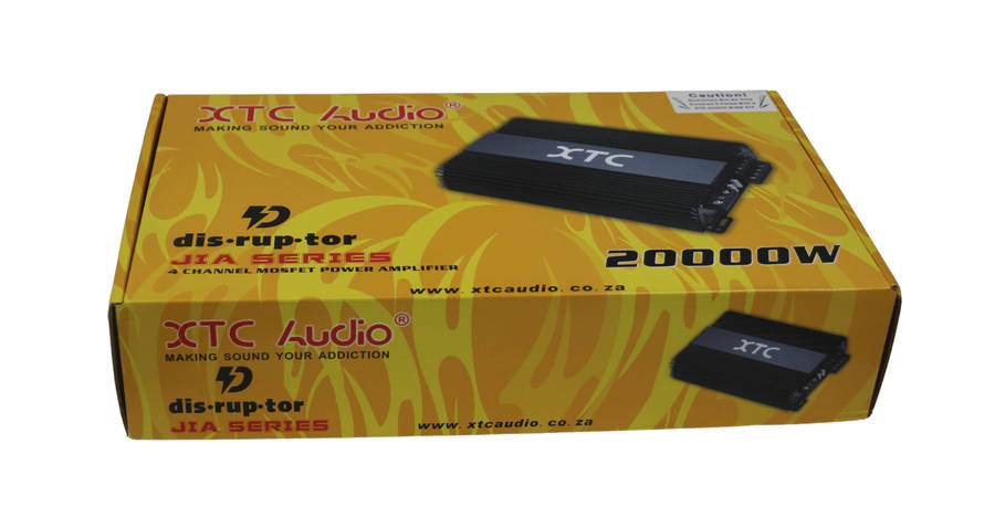XTC DISRUPTOR 20000W 4 Channel MOSFET Amplifier