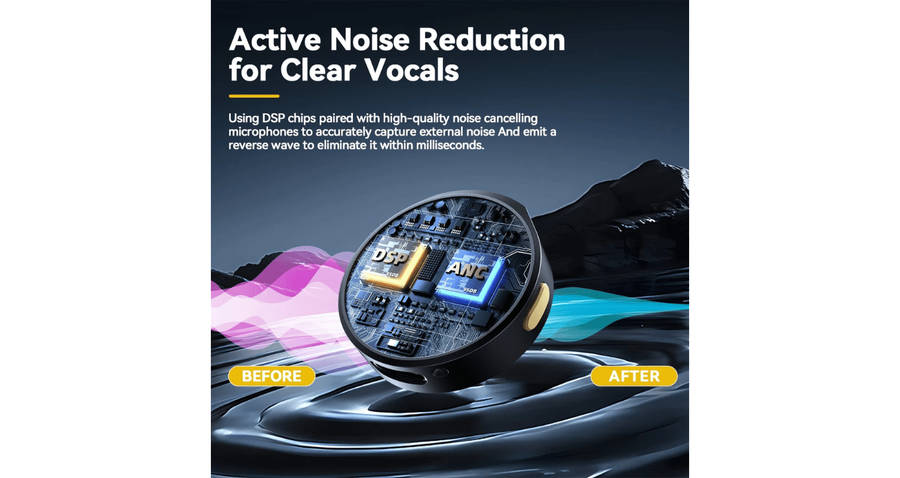 Wireless Lavalier Dual Microphone System M34