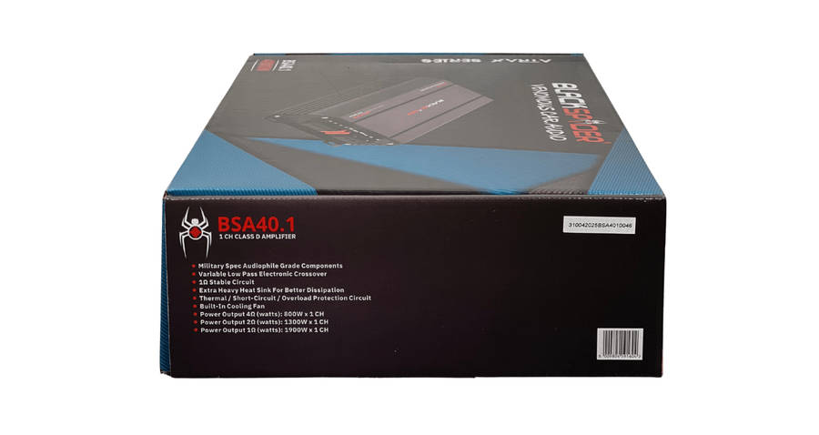 BlackSpider BSA36.1 36000W Mono Block Amplifier