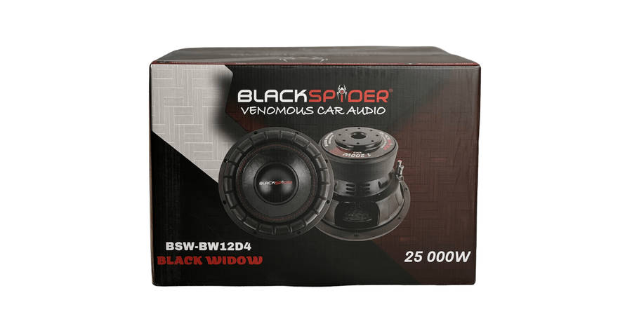 BlackSpider Black Widow BSW-BW12D4 12" 25000W DVC Subwoofer