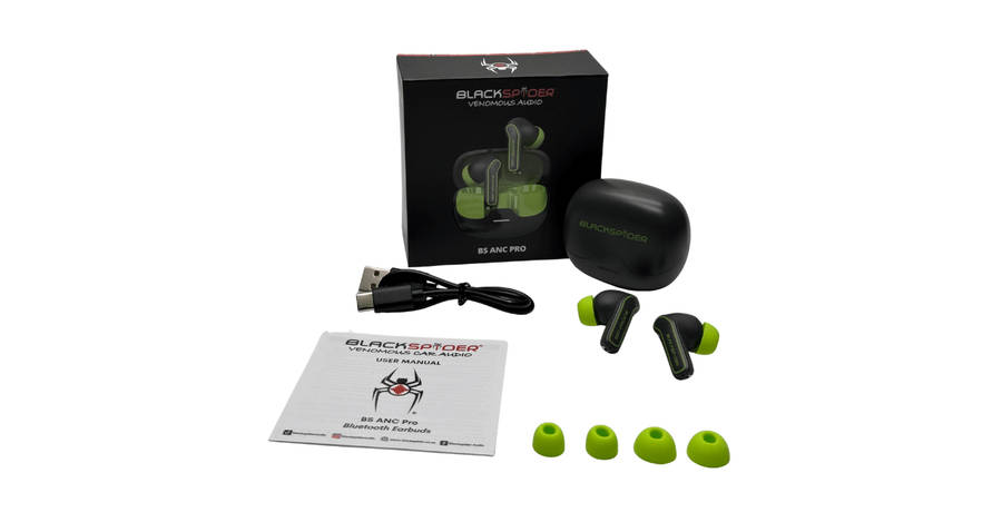 BlackSpider BSE001 ANC PRO Earbuds