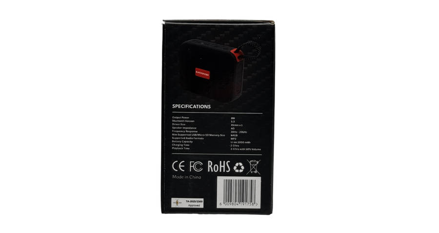 BlackSpider BS-SILKMINI Portable Bluetooth Speaker