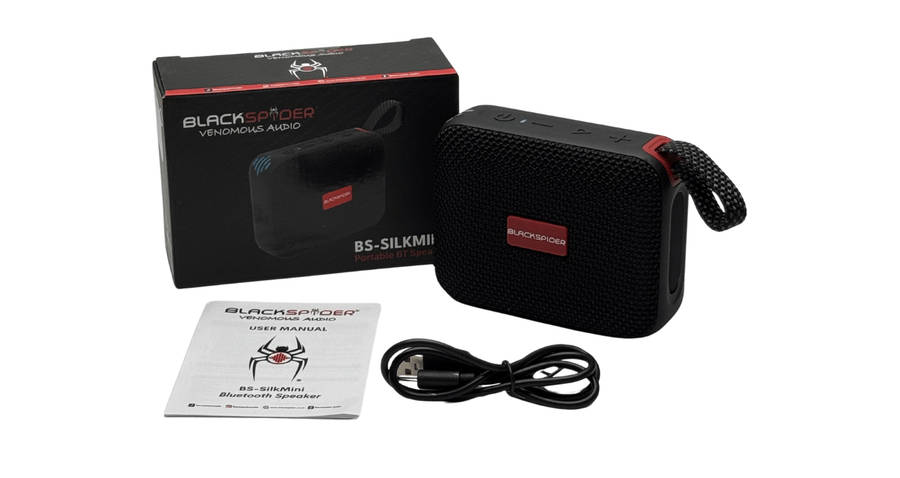 BlackSpider BS-SILKMINI Portable Bluetooth Speaker