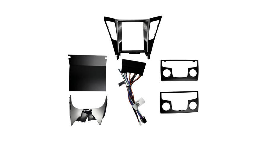 Hyundai Sonata (YF) 2009-2014/ 8 2011-2015 9.7" Trimplate with SWC Canbus and Harness