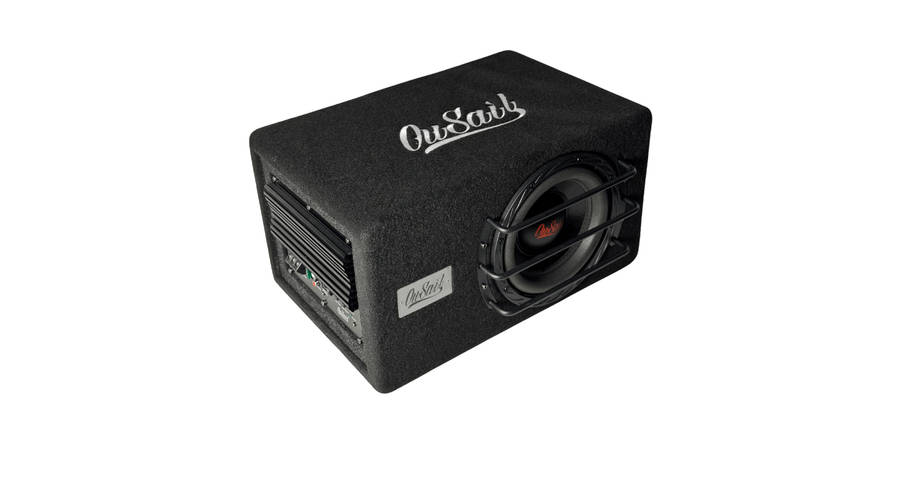 OuSail 8" Active Subwoofer in Ported Enclosure with Built-In Amplifier