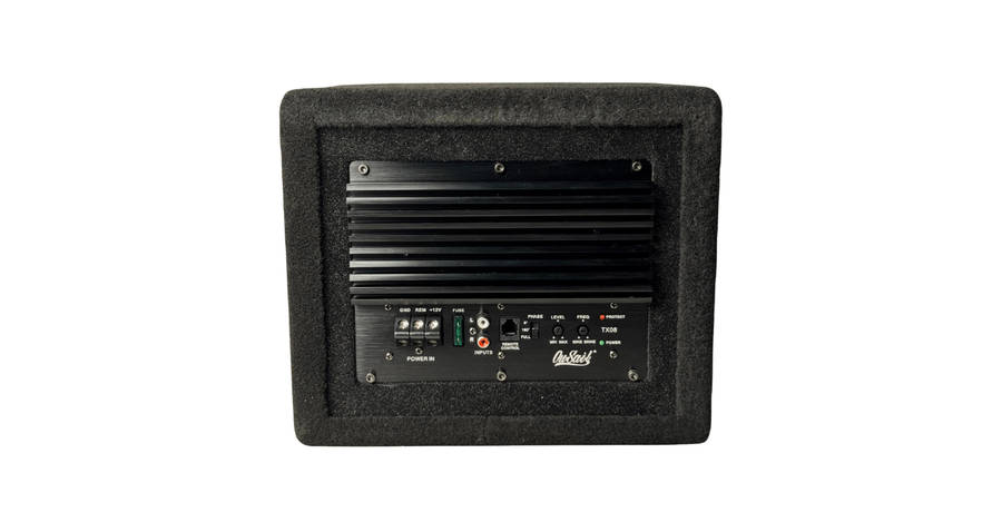 OuSail 8" Active Subwoofer in Ported Enclosure with Built-In Amplifier