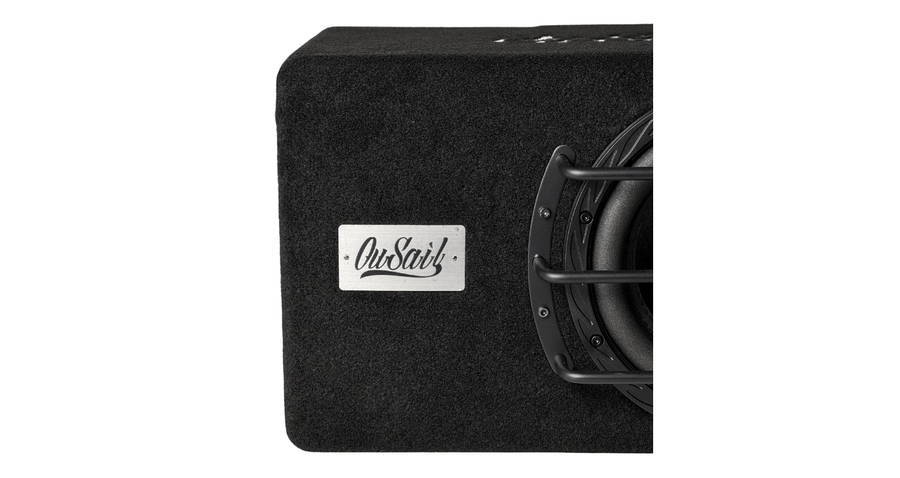 OuSail 8" Active Subwoofer in Ported Enclosure with Built-In Amplifier