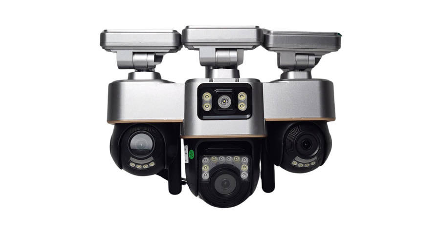 V380 Pro Triple Lens WiFi PTZ Security Camera