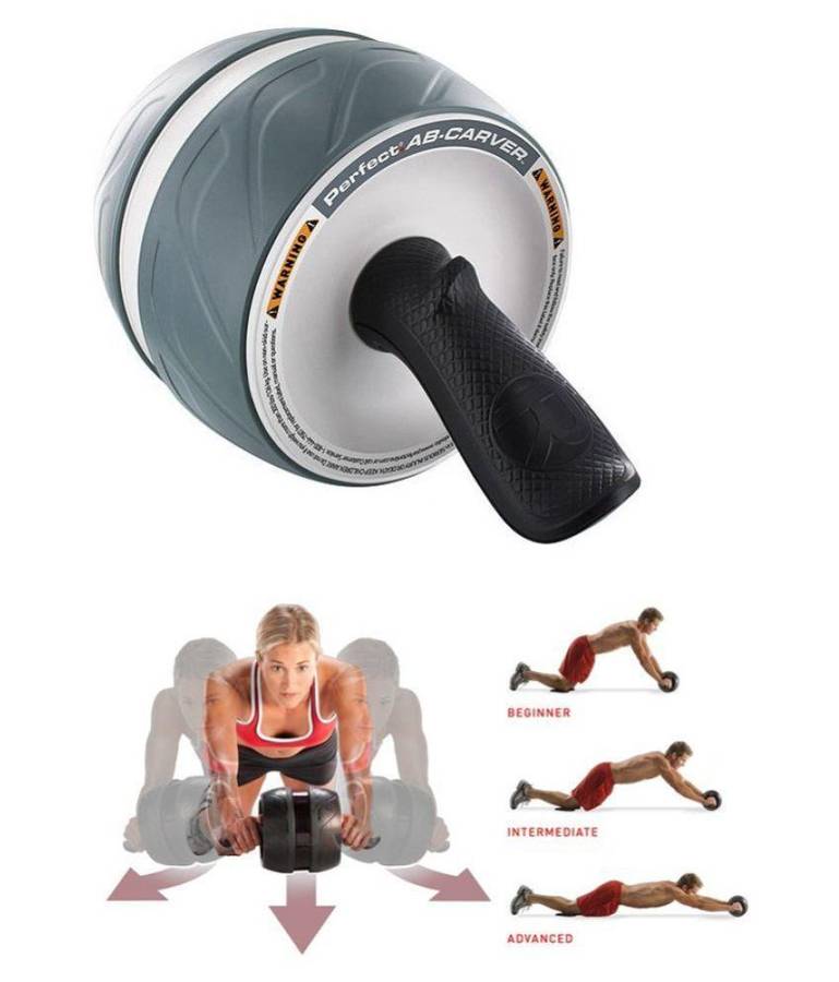 Grey Ab-Carver Pro Exerciser
