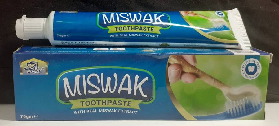 Miswak Toothpaste 70gr* Fluoride Free
