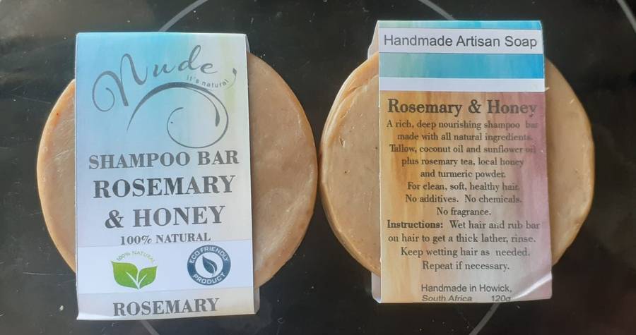 Shampoo Bar - Rosemary & Honey 120gr