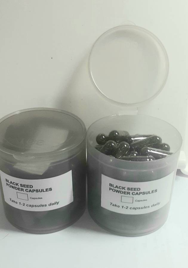 Black Seed Powder Capsules 30's / 60's / 100's