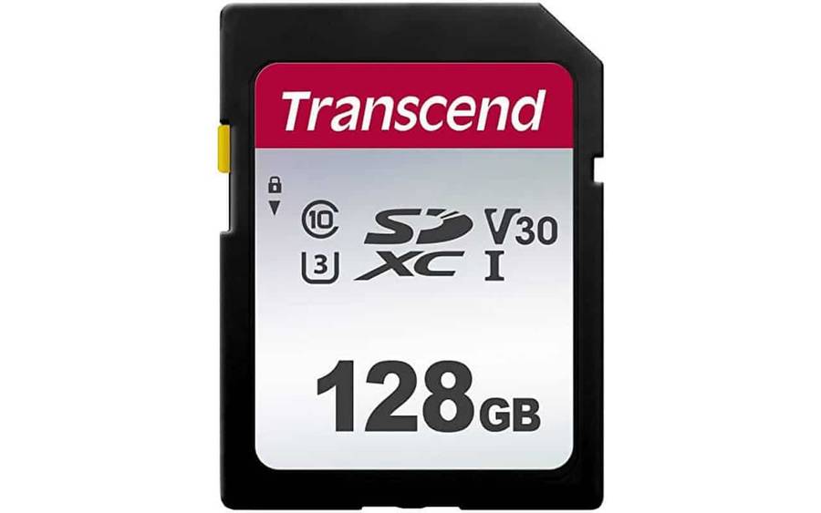 Transcend 300S 128GB UHS-1 CLASS 10 U1 U3 V30 SDXC CARD
