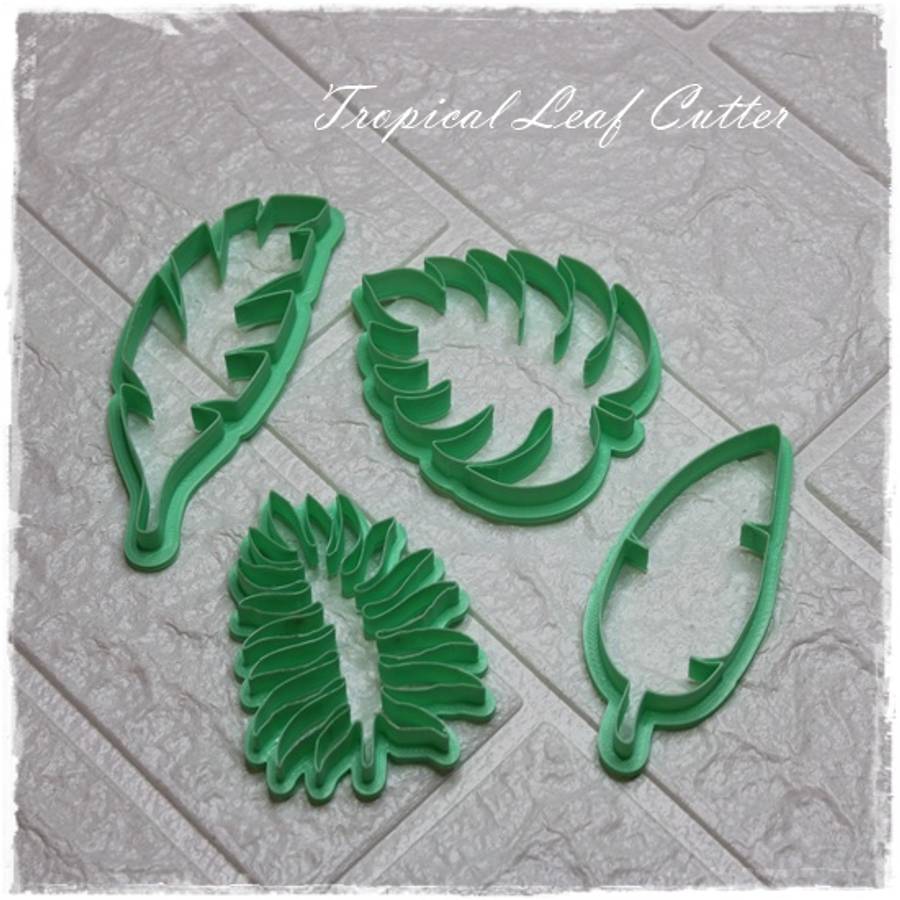 Tropical Leaf Set Cutter