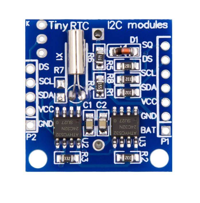 Tiny RTC I2C Module DS1307 Clock - High Precision Clock Timer Module