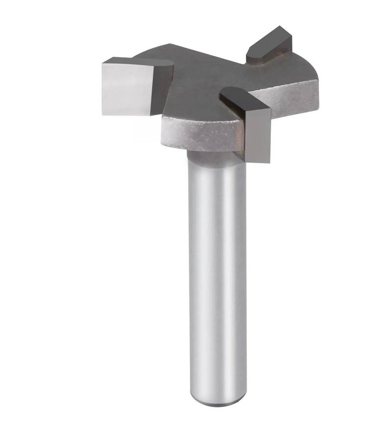 CNC Router Bits - CNC Spoilboard Surfacing Router Bit, 1/4" Shank