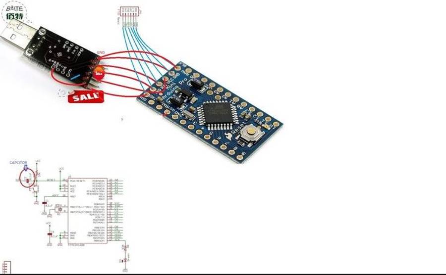 CP2102 USB Adapter for Arduino Pro Mini