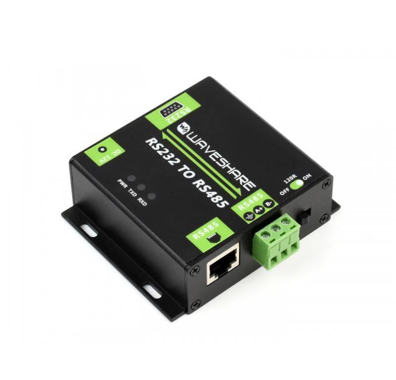 Industrial grade isolated RS232 TO RS485 converter