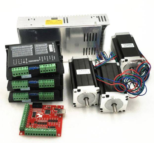 Stepper Motor NEMA 23 - 3 Axis CNC Router Kit