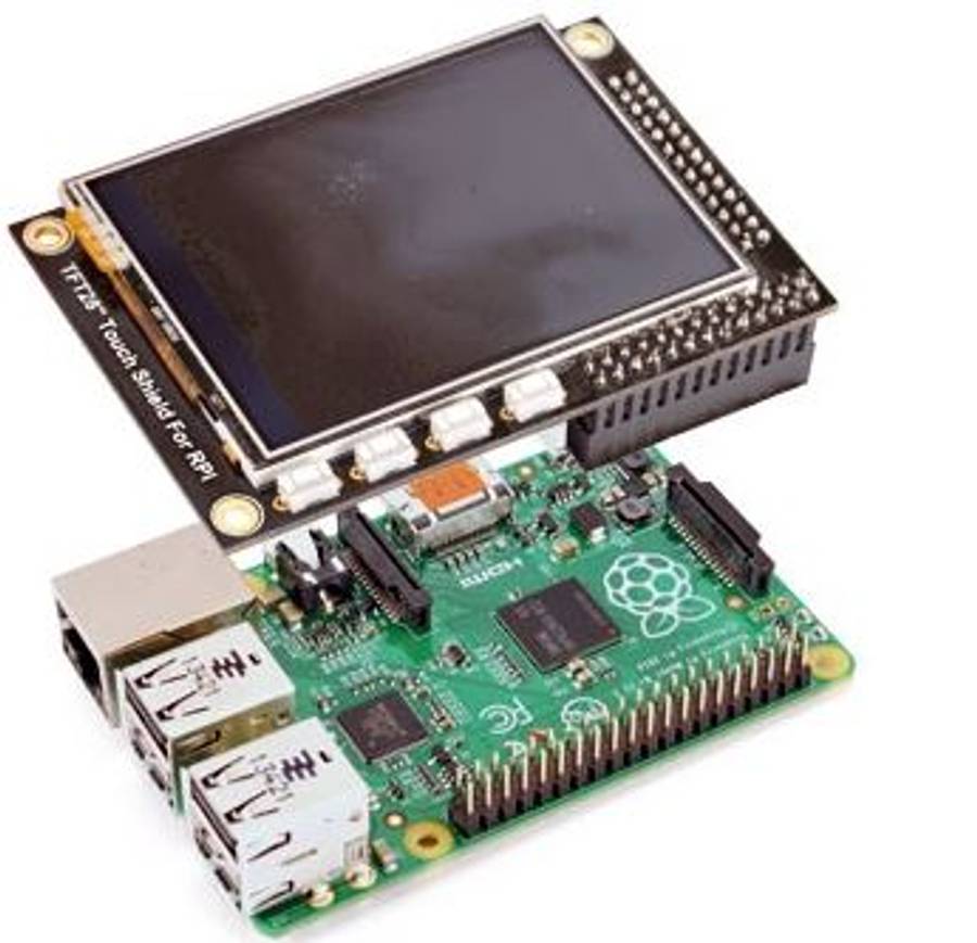 2.8 TFT Screen- Touchscreen for Arduino & Raspberry Pi 2 & Pi B+