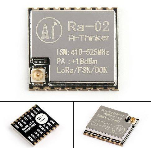 Lora Ra-02 Spread Spectrum Wireless Module Uart - 433Mhz