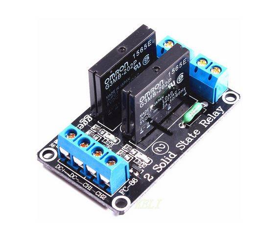 2 Channel 5V  Solid State Relay Module