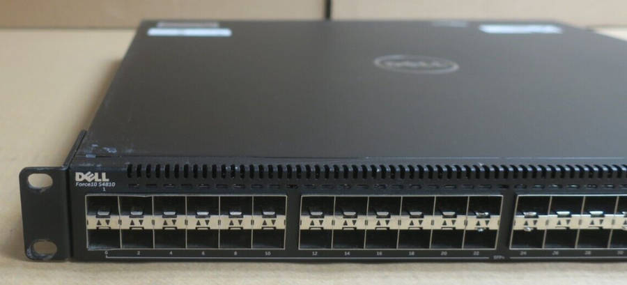 Dell Networking S4810P 10GbE Switch  24× SFP+ + 4× 40Gb QSFP+  Reverse Airflow  Single...