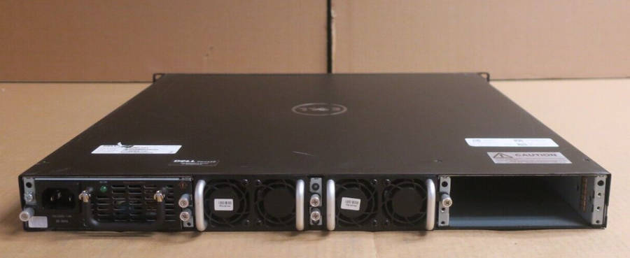 Dell Networking S4810P 10GbE Switch  24× SFP+ + 4× 40Gb QSFP+  Reverse Airflow  Single...
