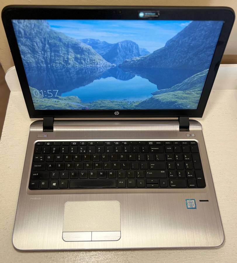 HP ProBook 450 G3 Notebook PC | Intel Core i3-6100U CPU @ 2.30GHz | 8GB DDR4 RAM | 50...