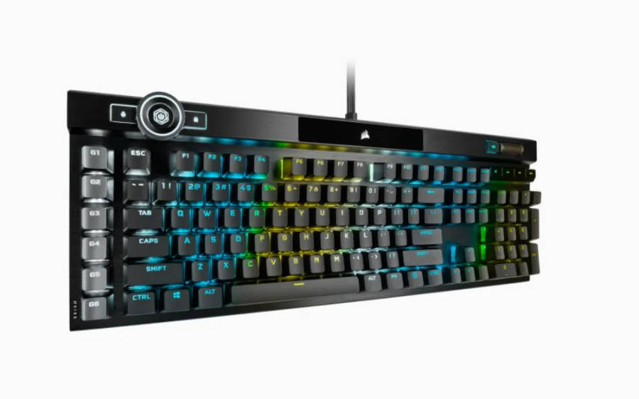 Corsair K100 RGB Mechanical Wired Keyboard - Black