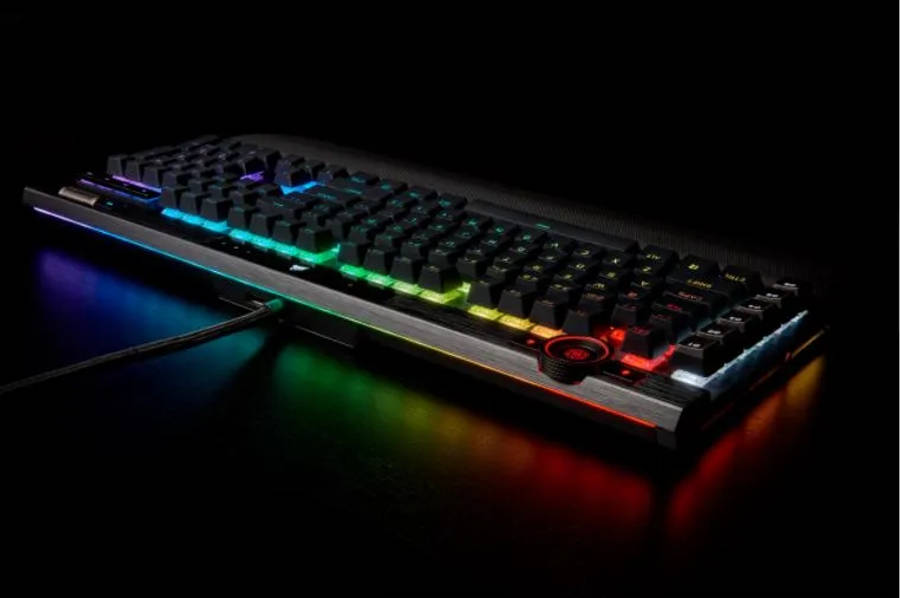 Corsair K100 RGB Mechanical Wired Keyboard - Black